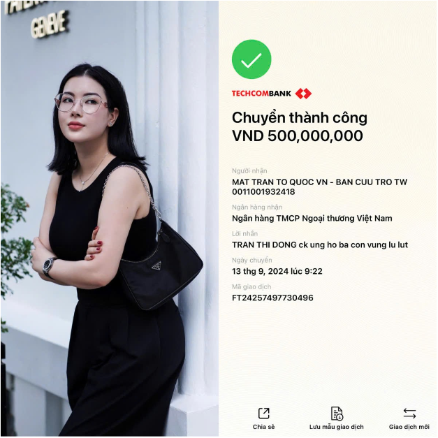 Giữa cơn bão "check var" Trần Phương Đông khiến cộng đồng mạng tấm tắc với hành trình thiện nguyện cứu trợ lũ lụt trong cơn bão số 3 - Ảnh 2.