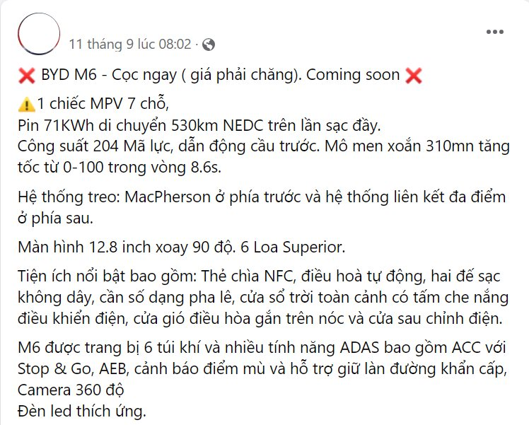 Chưa ngồi 'ấm chỗ', BYD lại rục rịch ra mắt mẫu MPV mới tại Việt Nam, đi Hà Nội-Quảng Bình chỉ trong một lần sạc - Ảnh 2.