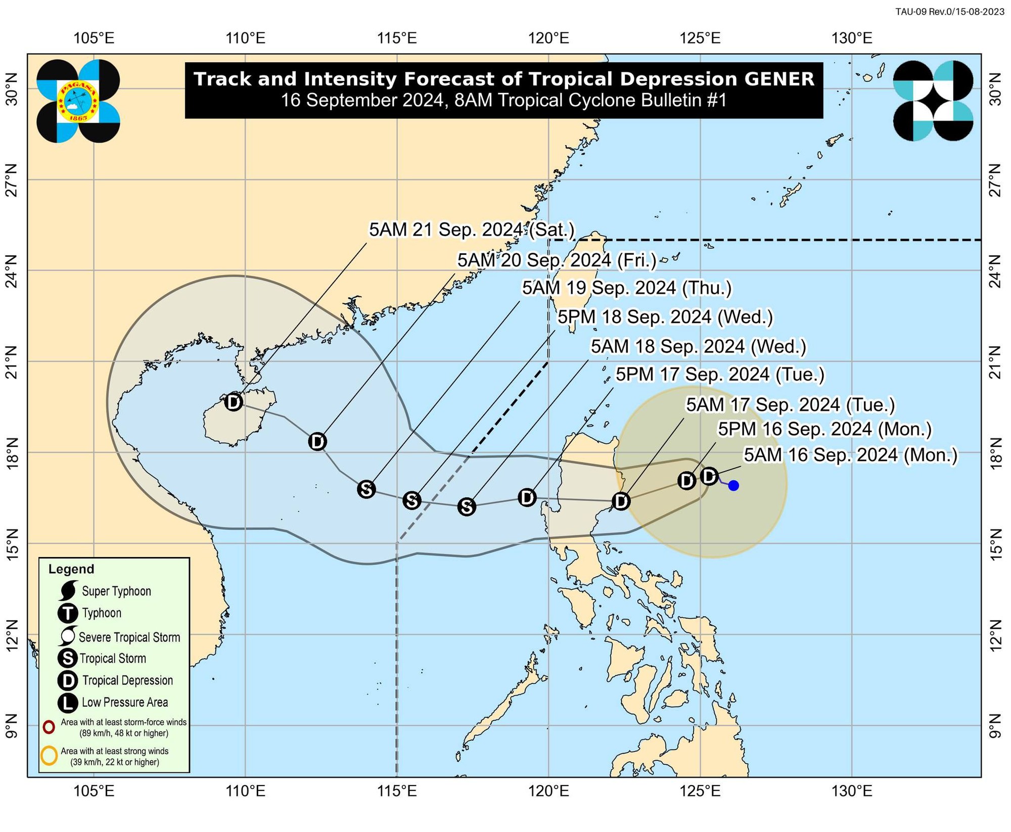 Thêm một áp thấp gần Philippines, có thể thành bão vào biển Đông - Ảnh 1.