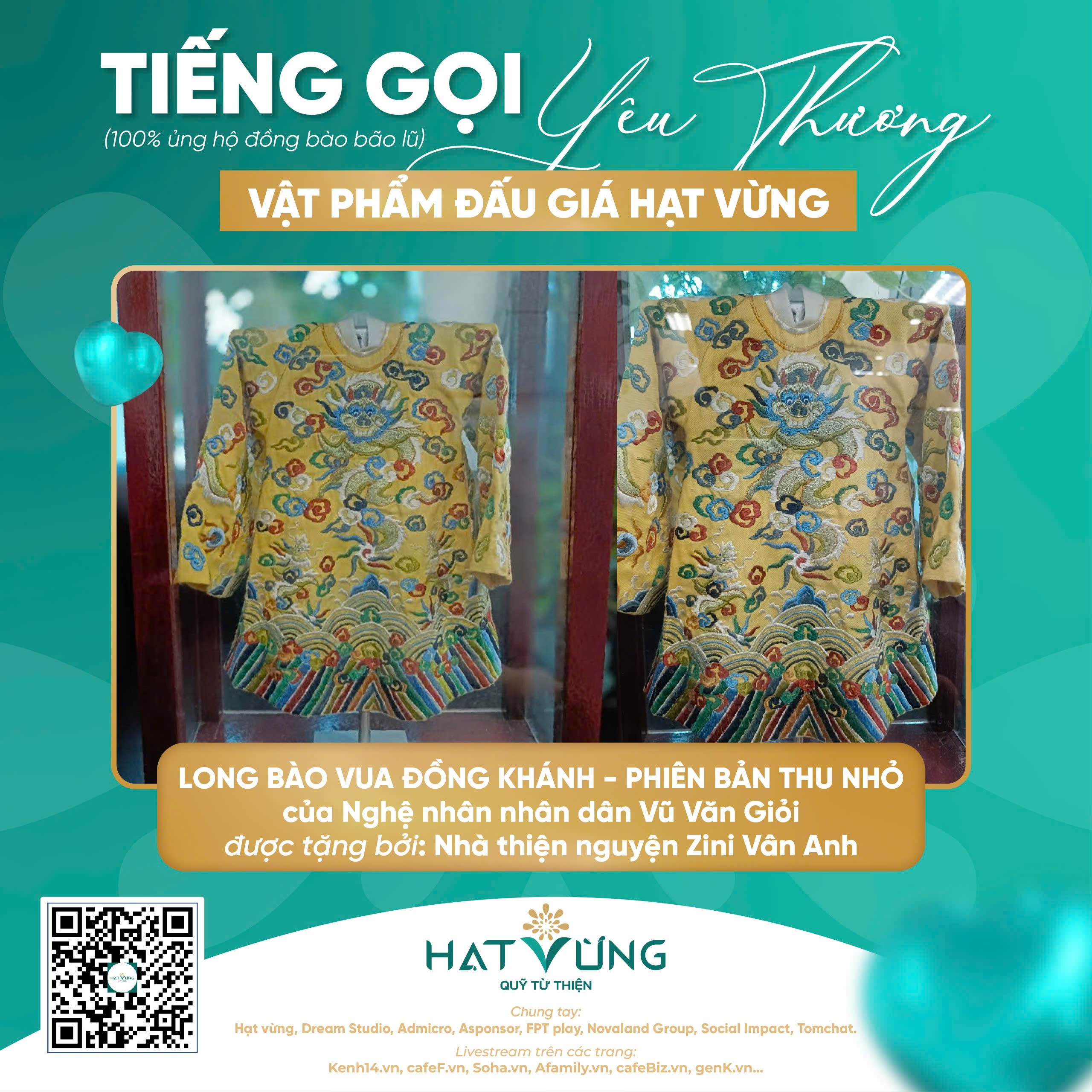 Vật phẩm đấu giá TIẾNG GỌI YÊU THƯƠNG ủng hộ đồng bào sau bão Yagi - Ảnh 3.