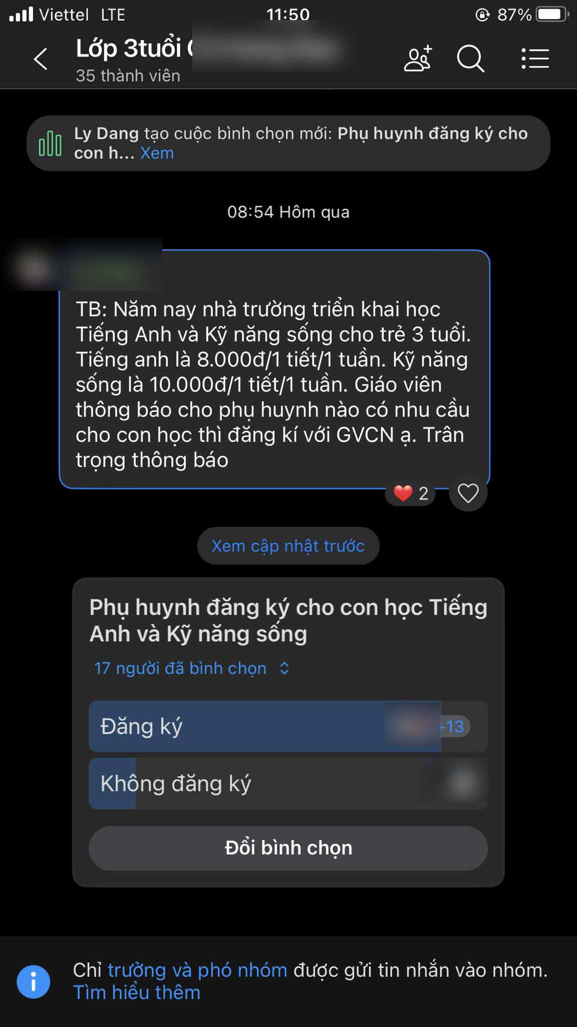 Lên mạng "tố" trường mẫu giáo con đang theo học, một phụ huynh bị cộng đồng mạng khuyên "nên xoá bài đi thì hơn" - Ảnh 1.