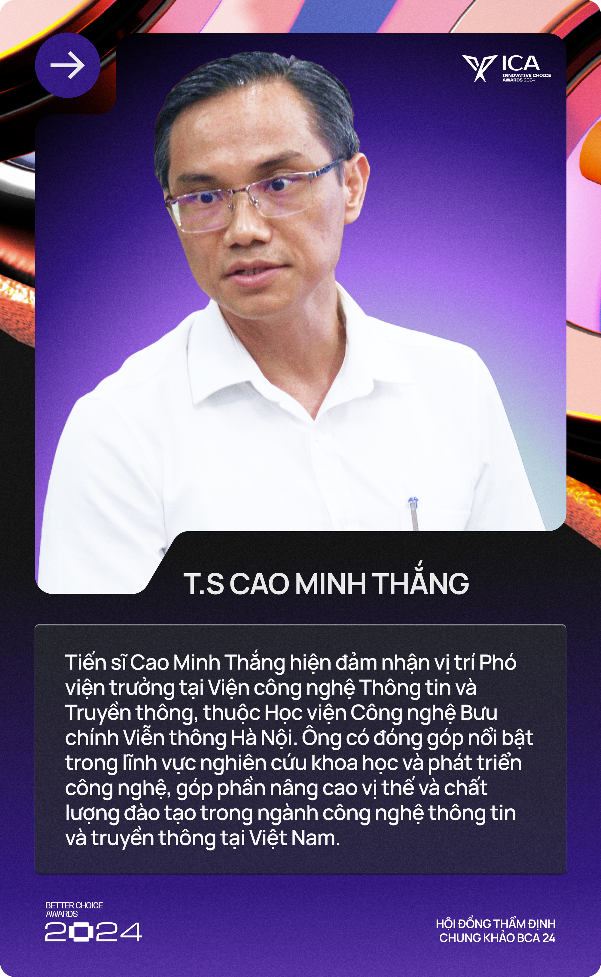 26 thành viên Hội đồng Better Choice Awards 2024: Từ nhà khoa học trong top thế giới đến Tổng Giám đốc Qualcomm, Giám đốc chiến lược VinAI, …- Ảnh 3.