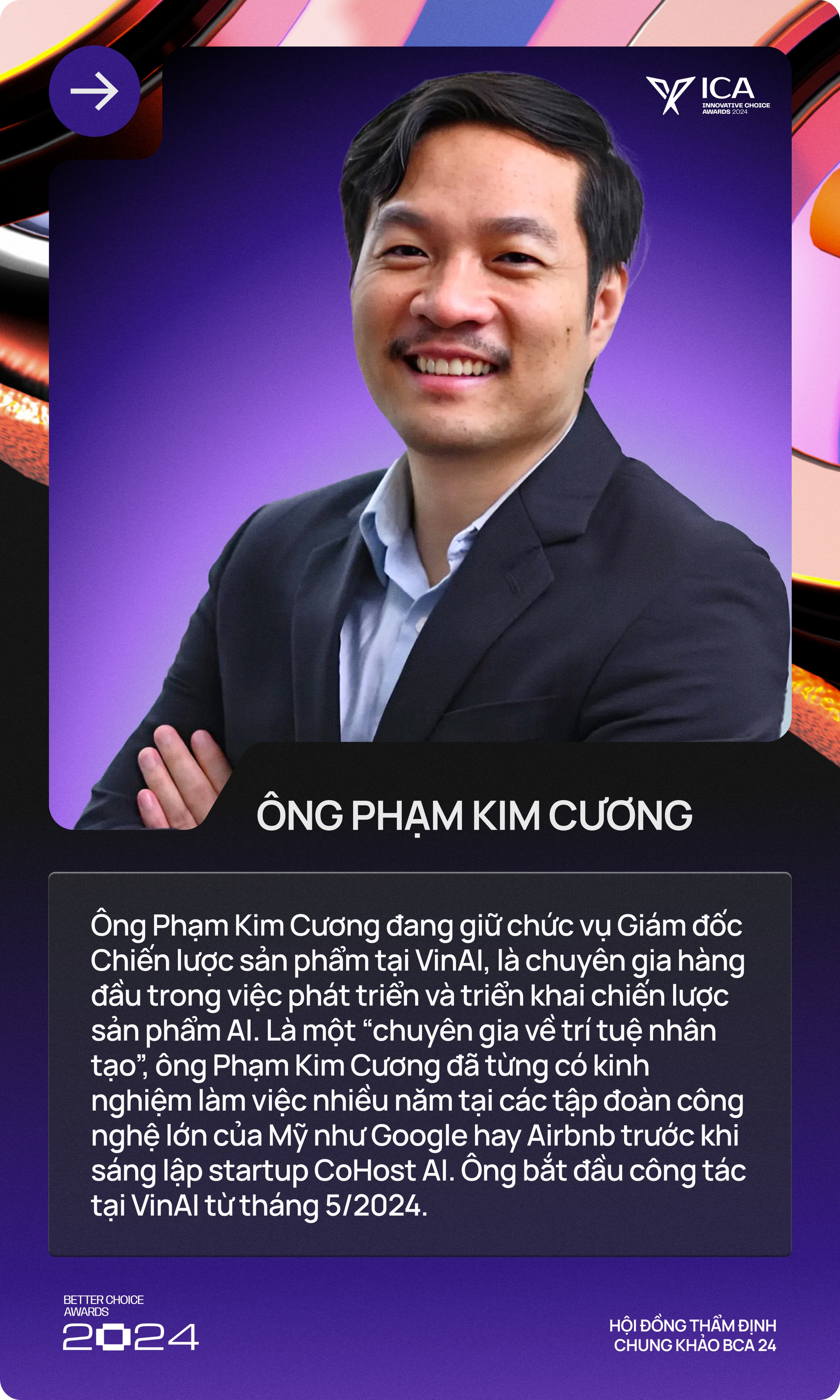 26 thành viên Hội đồng Better Choice Awards 2024: Từ nhà khoa học trong top thế giới đến Tổng Giám đốc Qualcomm, Giám đốc chiến lược VinAI, …- Ảnh 6.