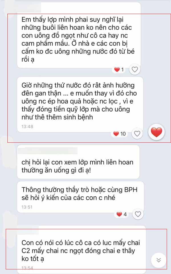 Mới đầu năm, Ban phụ huynh của một lớp đã khẩu chiến cực căng, nguồn cơn bắt đầu từ... chai nước ngọt!- Ảnh 2.