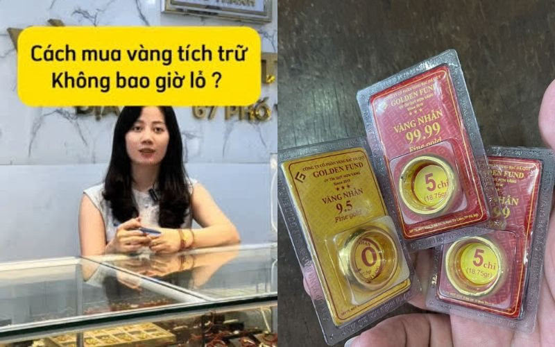 Chủ tiệm vàng tiết lộ cách sắm vàng khbà bao giờ lo lỗ