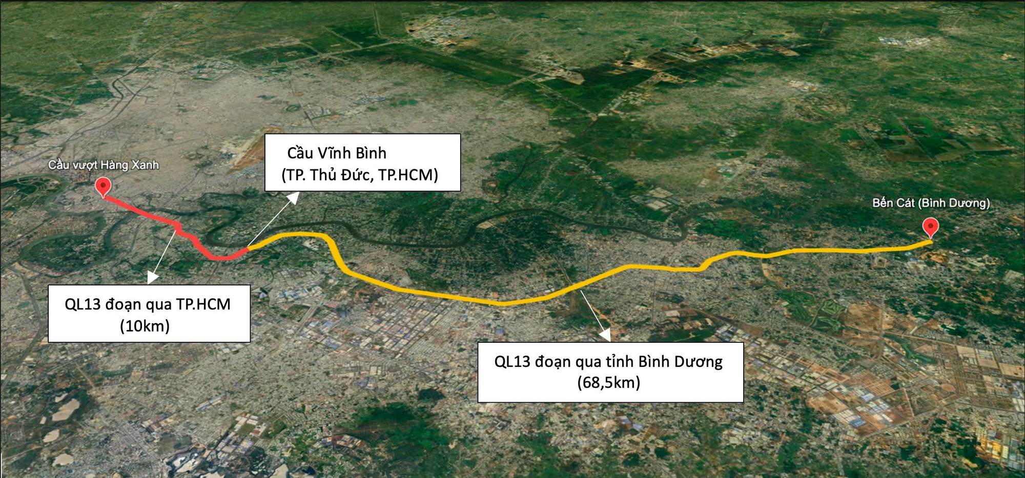 Cảnh đối lập trên con đường huyết mạch nối Thành phố Hồ Chí Minh và Bình Dương: Nơi là đại lộ 8 làn xe, nơi đang chuẩn bị 14.000 tỷ để mở rộng- Ảnh 1.