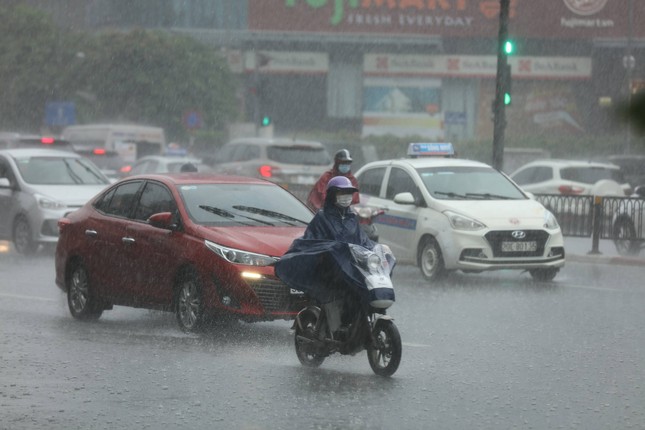 Đón không khí lạnh , miền Bắc mưa rất lớn từ chiều tối nay - Ảnh 1.