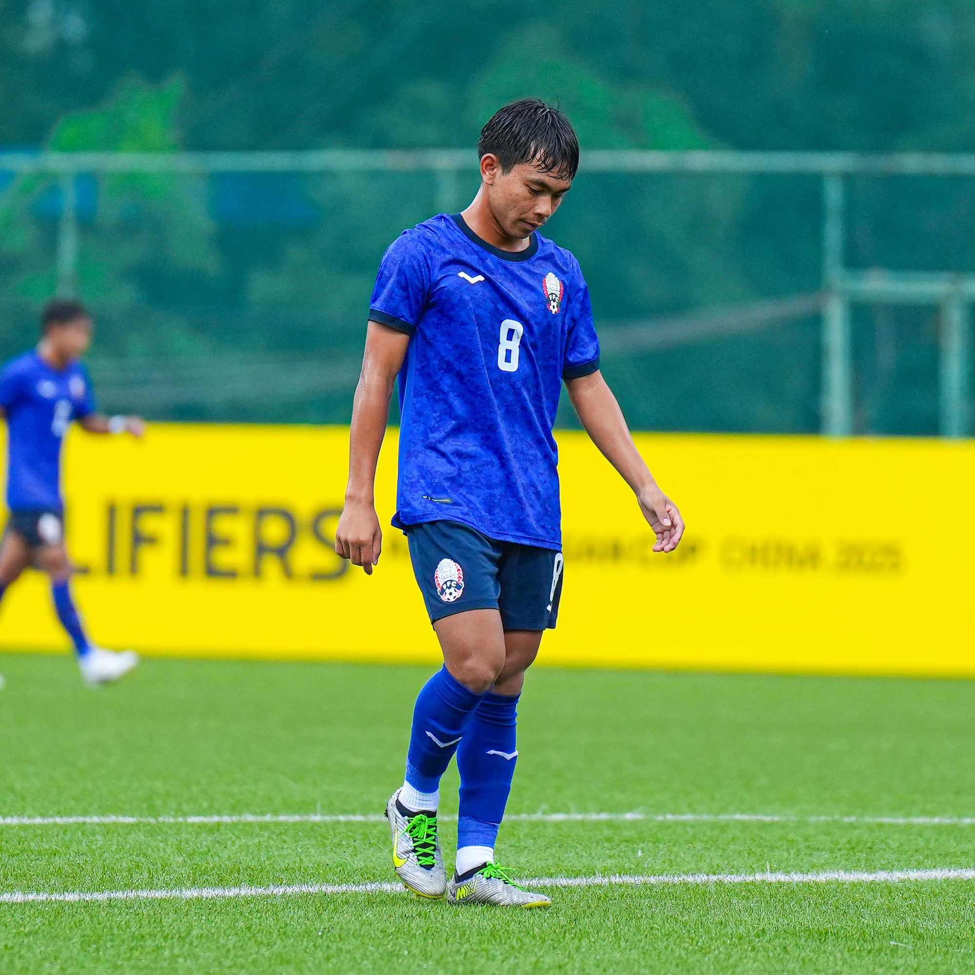 Thua đậm 0-7, tuyển Campuchia “vỡ mộng” tại giải châu Á - Ảnh 1.