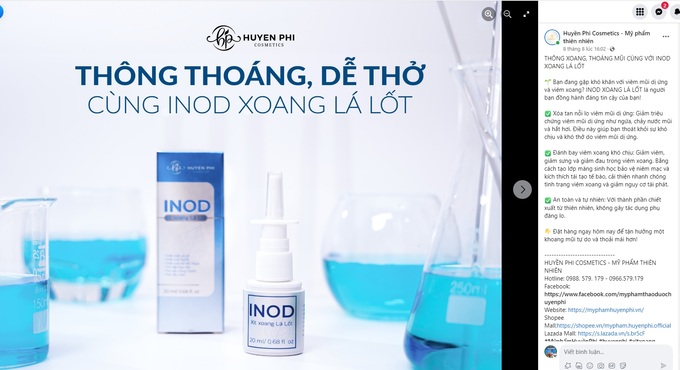 Huyền Phi Cosmetics từng bị phạt, thu hồi và đình chỉ lưu hành sản phẩm vì có chứa chất cấm- Ảnh 3.