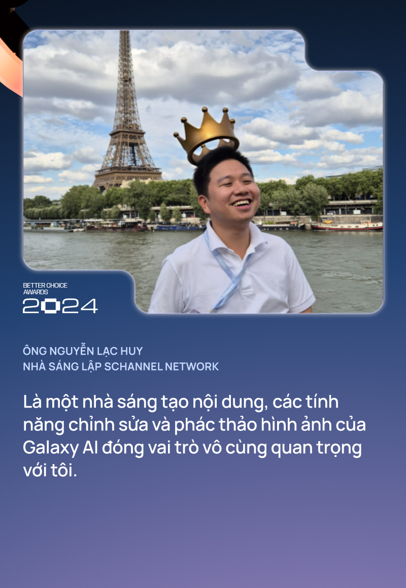 Nhà sáng lập Schannel Huy NL: "Điện thoại AI giúp tôi có thêm thời gian làm những việc có ích" - Ảnh 6.