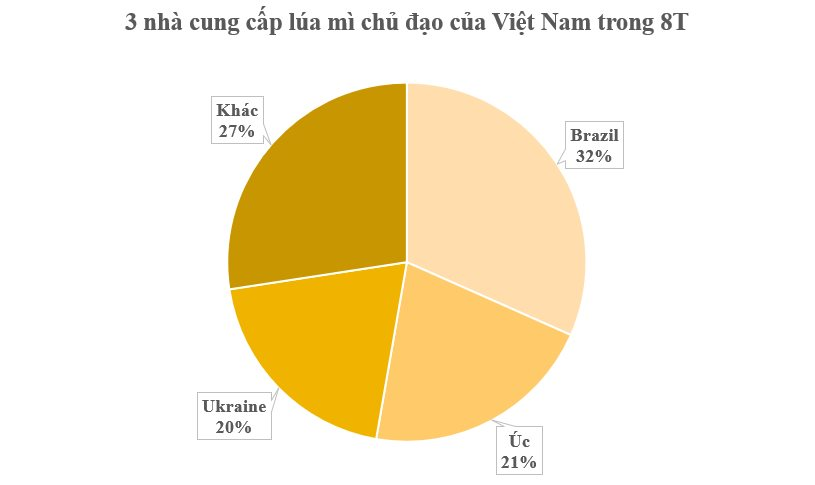 Báu vật lúa mì Ukraine đổ bộ Việt Nam tăng hơn 800 % , chớp cơ hội gom hàng giá rẻ - Ảnh 1.