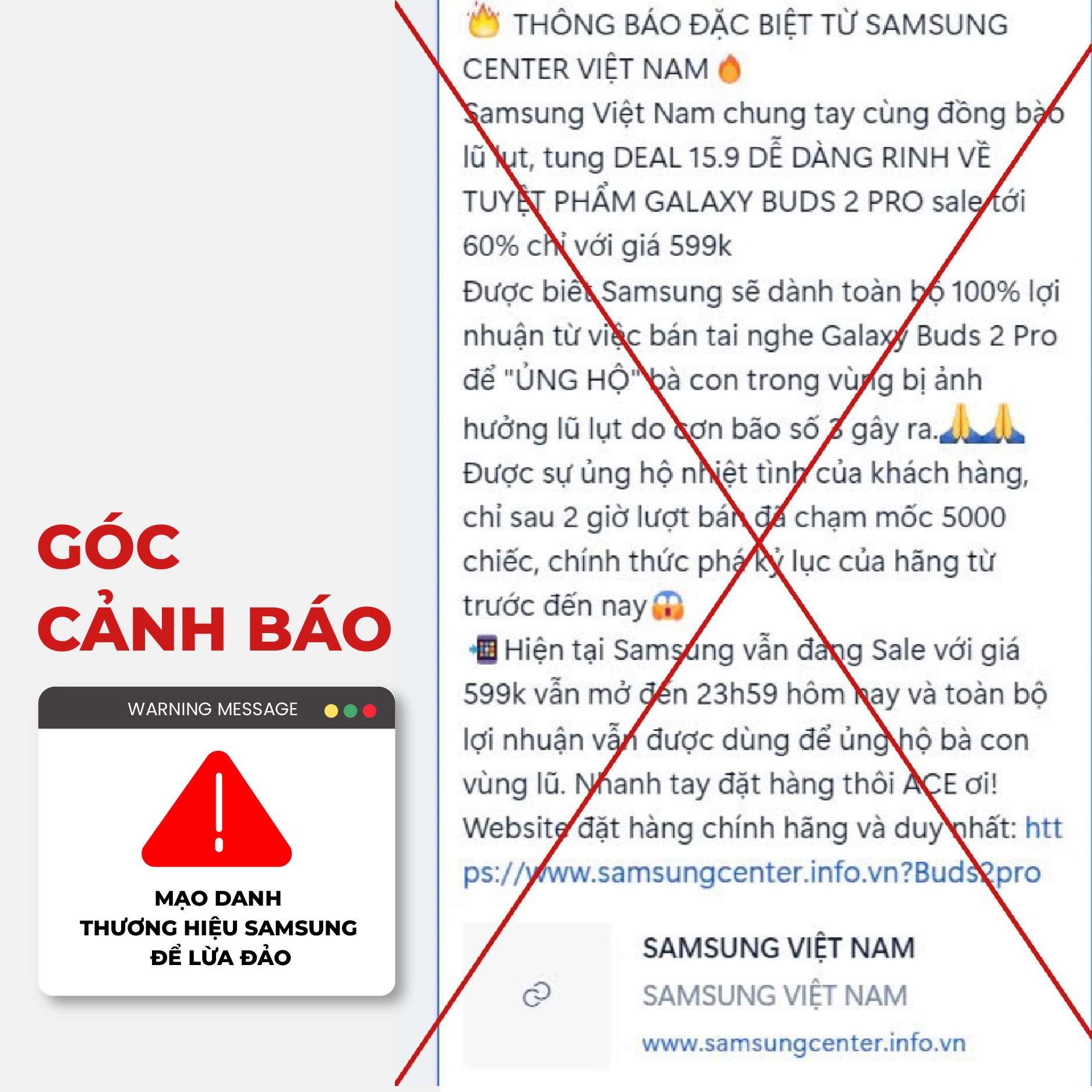 Cảnh giác giả mạo Facebook của thương hiệu lớn để lừa đảo khuyến mãi- Ảnh 2.