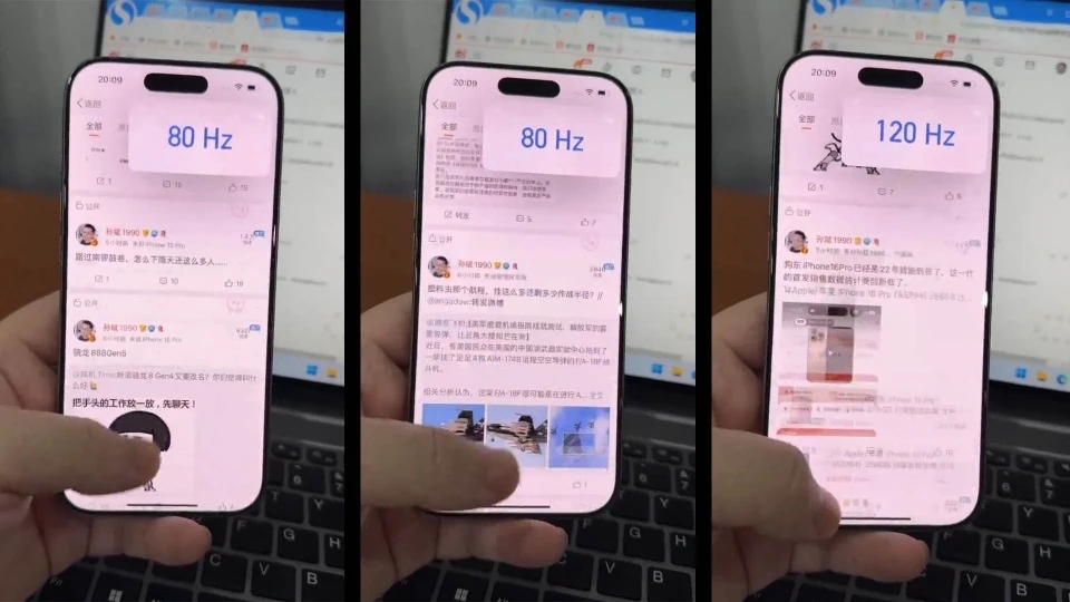 Apple bị nghi giảm độ mượt màn hình iPhone 16 Pro Max sau cập nhật iOS 18 - Ảnh 1.