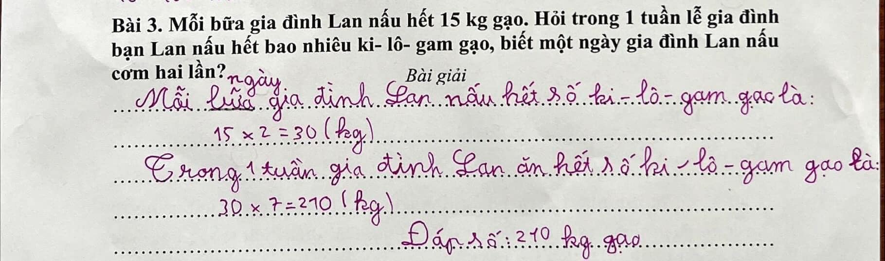 "Kiếp nạn" đạp xe 200km đi học chưa qua, Lan lại phải đối diện với thử thách mới: "Ăn hơn 2 tạ gạo 1 tuần"- Ảnh 1.