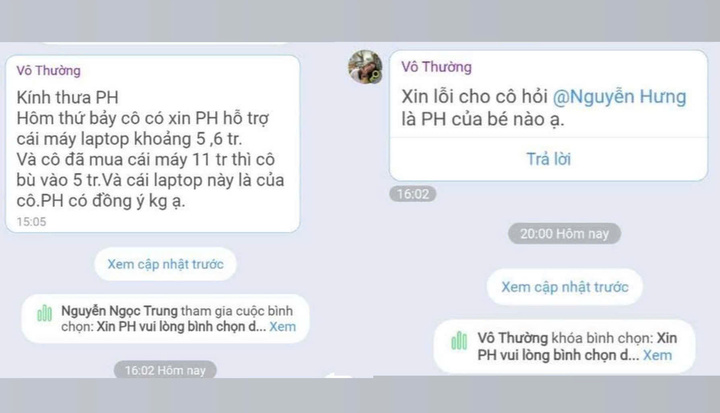 TP.HCM: Tạm ngưng phân lớp cô giáo vận động phụ huynh mua laptop cá nhân- Ảnh 2.