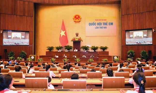 Nam sinh 14 tuổi điều hành ' Quốc hội trẻ em ' - Ảnh 2.