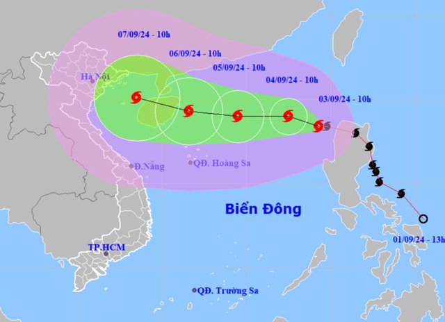 Thủ tướng chỉ đạo các bộ ngành, địa phương khẩn trương ứng phó bão số 3- Ảnh 1.