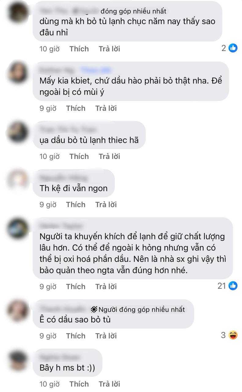 Bị cười chê vì không biết dầu hào / sa tế phải để tủ lạnh sau mở nắp - Ảnh 5.