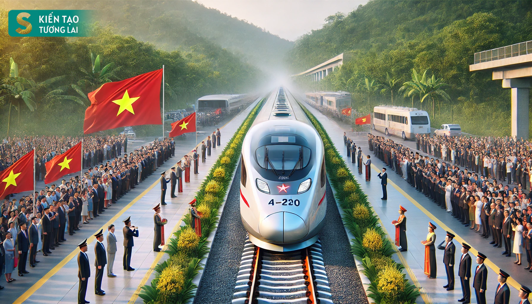 Giấc mơ ăn sáng Hà Nội, ăn trưa TP.HCM bằng đường sắt 350km/h: "Thời cơ chín muồi" - Ảnh 1.