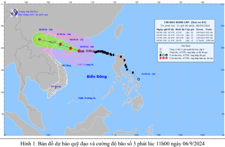 CẬP NHẬT:  Siêu bão số 3 sẽ vào Vịnh Bắc Bộ đêm nay (6/9)- Ảnh 19.