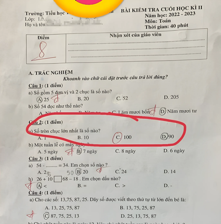 Bài toán tiểu học khiến phụ huynh cũng phải "đứng hình"- Ảnh 1.