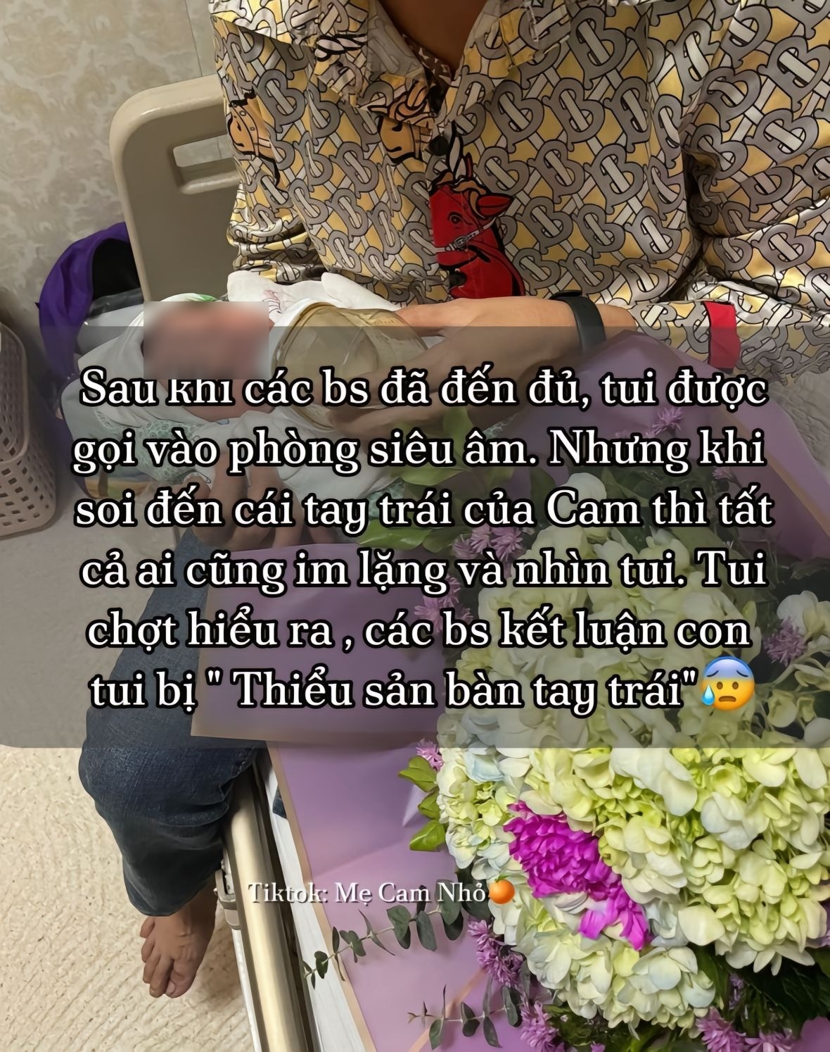 "Thai có vấn đề rồi, chị soi rất kĩ mà không thấy tay trái bé" - câu nói của bác sĩ khiến mẹ chết lặng- Ảnh 4.