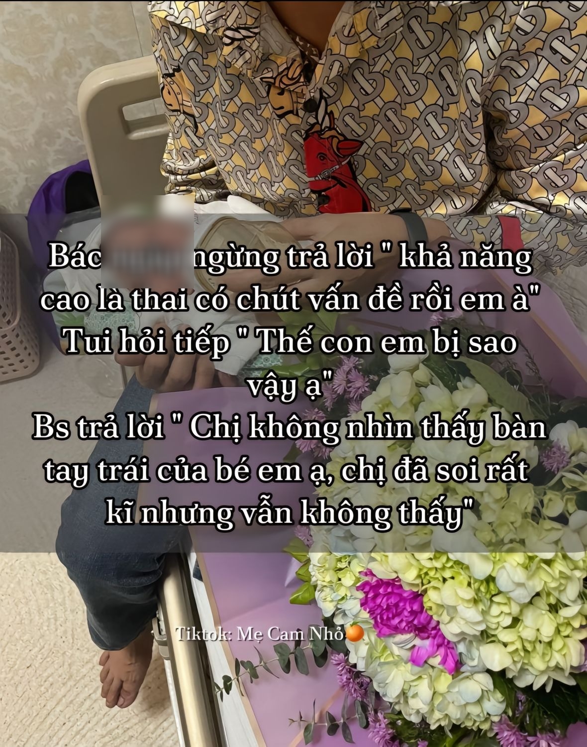 "Thai có vấn đề rồi, chị soi rất kĩ mà không thấy tay trái bé" - câu nói của bác sĩ khiến mẹ chết lặng- Ảnh 3.