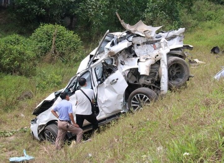 Tai nạn trên cao tốc Cam Lộ - La Sơn, 3 mẹ con chết thảm: Tài xế vượt ẩu lĩnh án- Ảnh 2.