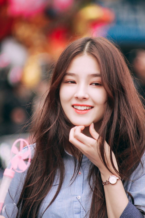 Hot girl phố đi bộ H&agrave; Nội 1 thời giờ l&agrave; mỹ nh&acirc;n đẹp vượt mặt BLACKPINK- Ảnh 3.