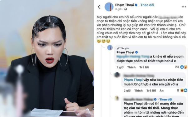 Ph&aacute;t ng&ocirc;n của Phạm Thoại về t&igrave;nh h&igrave;nh mưa b&atilde;o ở miền Bắc g&acirc;y tranh c&atilde;i- Ảnh 3.