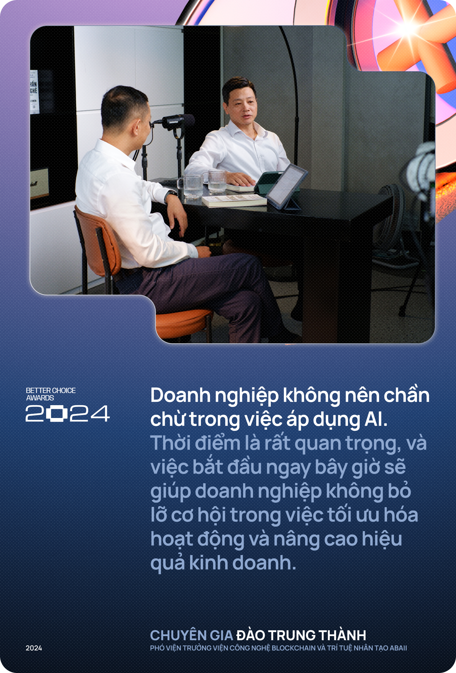 Phó Viện trưởng ABAII đào Trung Thành: Ứng dụng AI tại Việt Nam không phải ' Cây Đũa thần ' - Ảnh 4. Phó Viện trưởng ABAII đào Trung Thành: Ứng dụng AI tại Việt Nam không phải ' Cây Đũa thần ' - Ảnh 4.