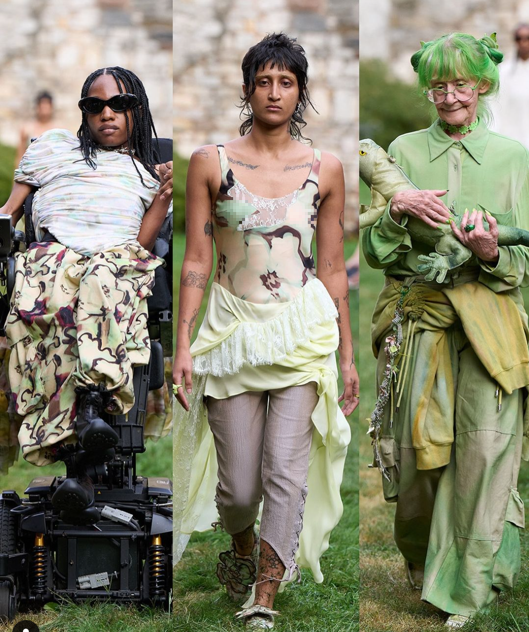 Show thời trang có model lộn nhào, ngã sấp mặt khiến netizen “nóng mắt”- Ảnh 5. Show thời trang có model lộn nhào, ngã sấp mặt khiến netizen “nóng mắt”- Ảnh 5.