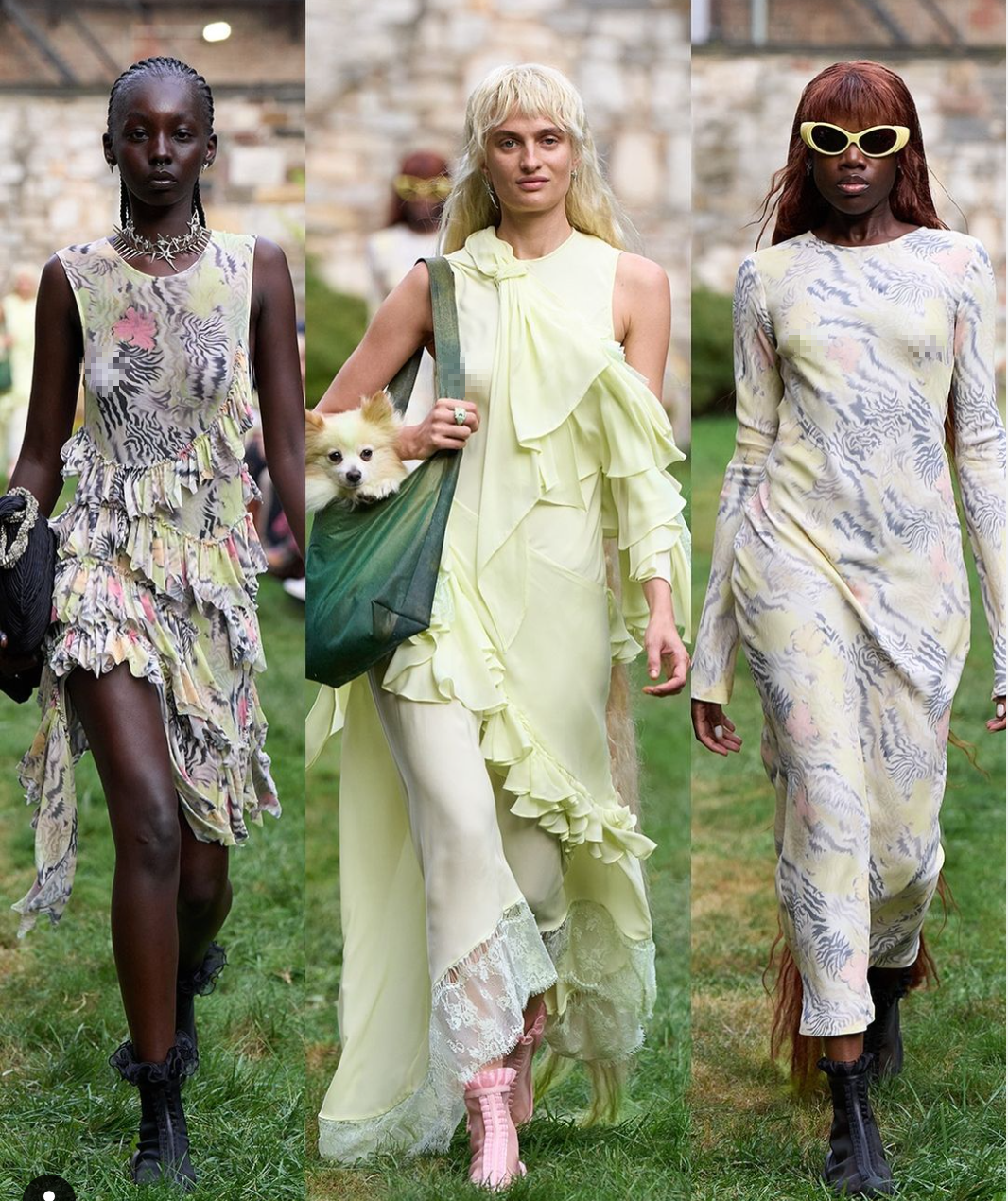 Show thời trang có model lộn nhào, ngã sấp mặt khiến netizen “nóng mắt”- Ảnh 3. Show thời trang có model lộn nhào, ngã sấp mặt khiến netizen “nóng mắt”- Ảnh 3.