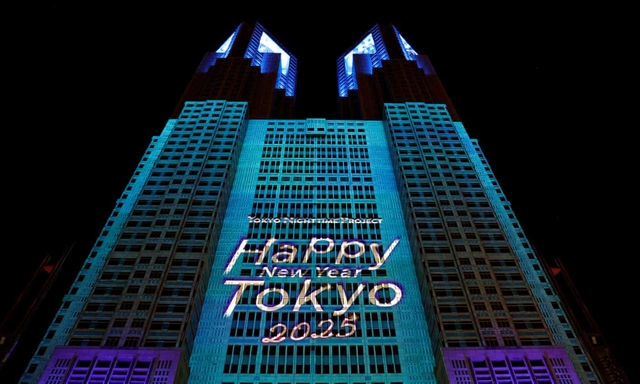 Thế giới tưng bừng đón năm mới 2025 với pháo hoa và lễ hội - Ảnh 3.