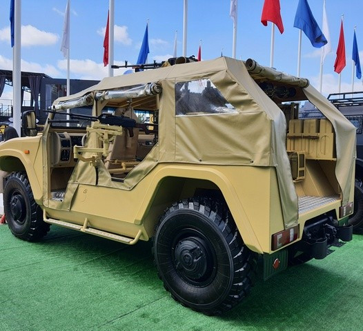 Hỏa lực mạnh trên xe buggy khung gầm Tigr của Quân đội Nga - Ảnh 6. Hỏa lực mạnh trên xe buggy khung gầm Tigr của Quân đội Nga - Ảnh 6.