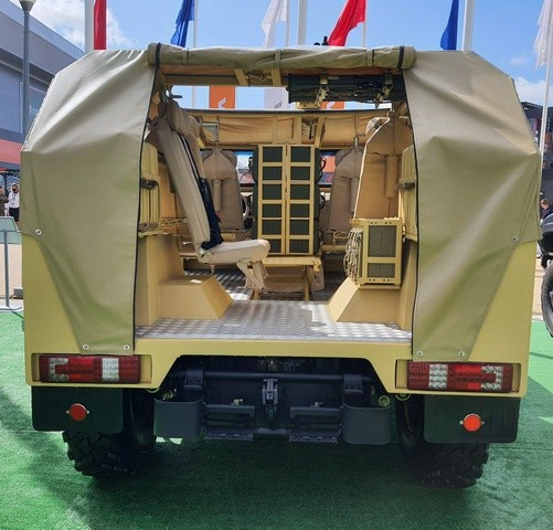 Hỏa lực mạnh trên xe buggy khung gầm Tigr của Quân đội Nga - Ảnh 5. Hỏa lực mạnh trên xe buggy khung gầm Tigr của Quân đội Nga - Ảnh 5.