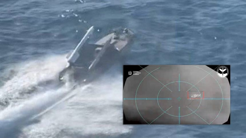 Máy bay không người lái FPV từ USV của Ukraine gây bất ngờ lớn - Ảnh 2.