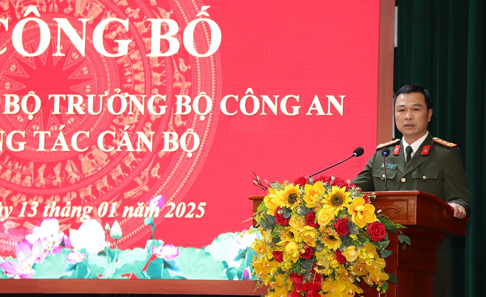 Bổ nhiệm cán bộ: Thượng tá Đỗ Thị Thu Hiền giữ chức Phó Giám đốc Công an tỉnh Hà Nam - Ảnh 2.