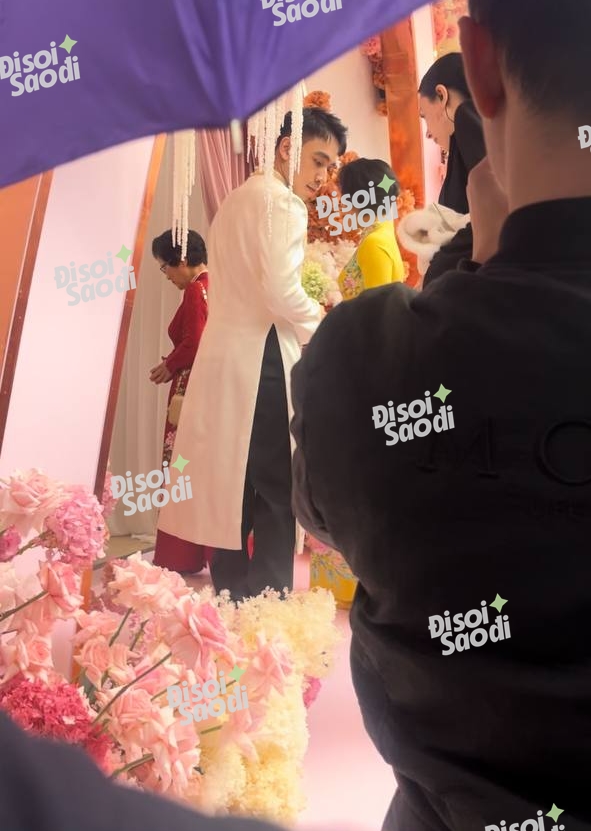 Thiếu gia Vingroup - Chồng Á hậu Phương Nhi: Tổng tài 2K hiếm hoi lộ mặt, zoom cận góc nghiêng ngày đi hỏi vợ khiến nhiều người trầm trồ - Ảnh 8.