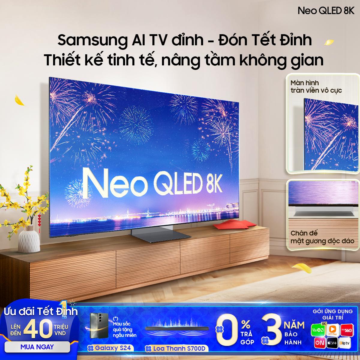 Khám phá niềm vui Tết với Samsung AI TV: Hình ảnh sắc nét, âm thanh đỉnh cao - Ảnh 6. Khám phá niềm vui Tết với Samsung AI TV: Hình ảnh sắc nét, âm thanh đỉnh cao - Ảnh 6.