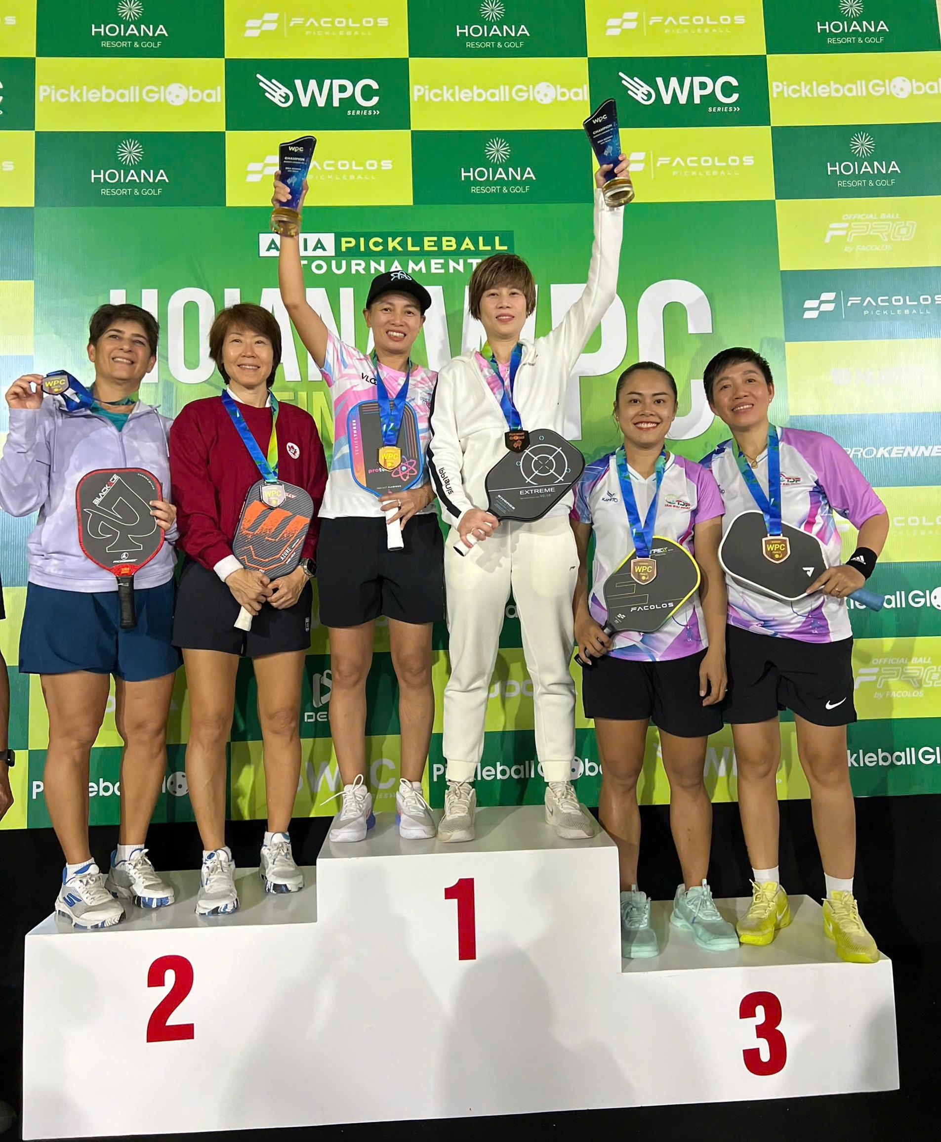 CLB Pickleball D-Joy tỏa sáng tại giải đấu Hoiana WPC Finals - Ảnh 2.