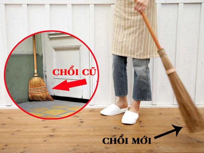 5 LỖI SAI khi đặt chổi, xẻng ngày Tết: Bảo sao tài lộc 