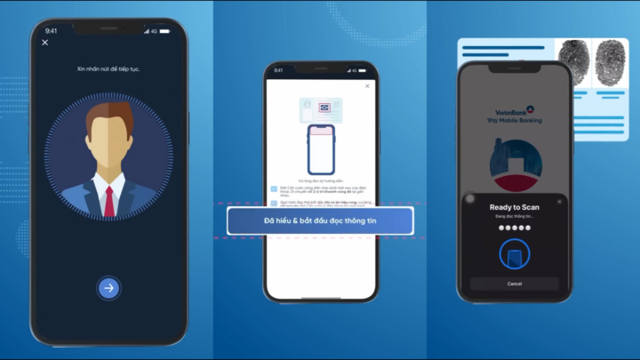 Cách xác thực sinh trắc học ngân hàng Vietcombank, Vietinbank, BIDV, VPBank - Ảnh 5.