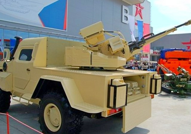 Xe bọc th&eacute;p SAMUM với ph&aacute;o 23 mm: ' S&aacute;t thủ ' m&aacute;y bay kh&ocirc;ng người l&aacute;i - Ảnh 6.