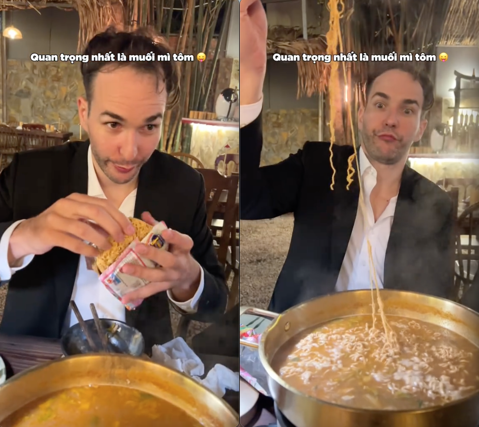 Đi ăn lẩu, kh&aacute;ch T&acirc;y lấy 1 m&oacute;n đồ bỏ t&uacute;i mang về khiến d&acirc;n mạng phải thốt l&ecirc;n: "Anh biết qu&aacute; nhiều rồi đấy"! - Ảnh 3.