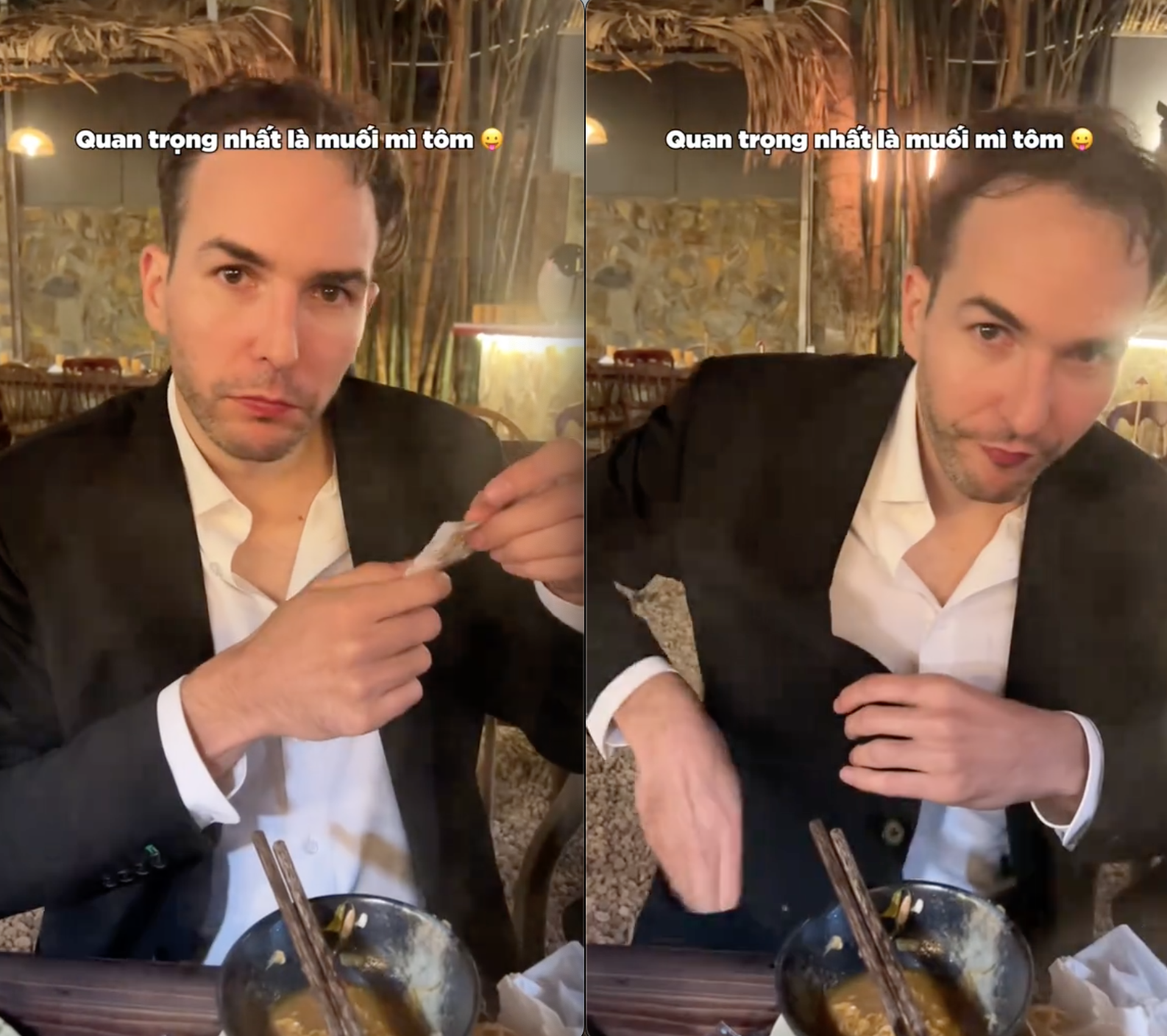 Đi ăn lẩu, kh&aacute;ch T&acirc;y lấy 1 m&oacute;n đồ bỏ t&uacute;i mang về khiến d&acirc;n mạng phải thốt l&ecirc;n: "Anh biết qu&aacute; nhiều rồi đấy"! - Ảnh 4.