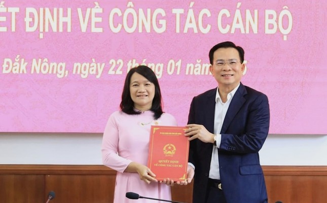 Công bố quyết định bổ nhiệm Đắk Nông: Ông Nguyễn Văn Hiệp và các cán bộ chủ chốt - Ảnh 2.