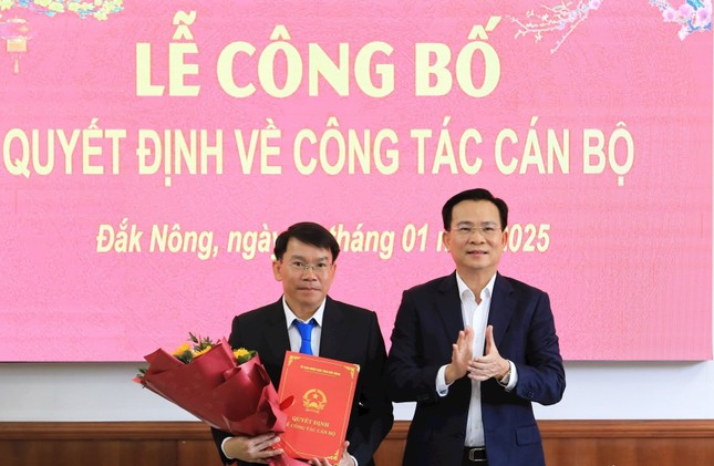 Công bố quyết định bổ nhiệm Đắk Nông: Ông Nguyễn Văn Hiệp và các cán bộ chủ chốt - Ảnh 3.