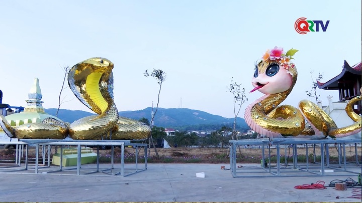 Khám phá linh vật rắn đẹp nhất Tết Ất Tỵ 2025 trên khắp các tỉnh thành - Ảnh 13.