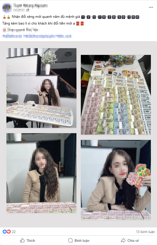 Cảnh báo lừa đảo đổi tiền và thuê khách sạn dịp Tết - Ảnh 1.